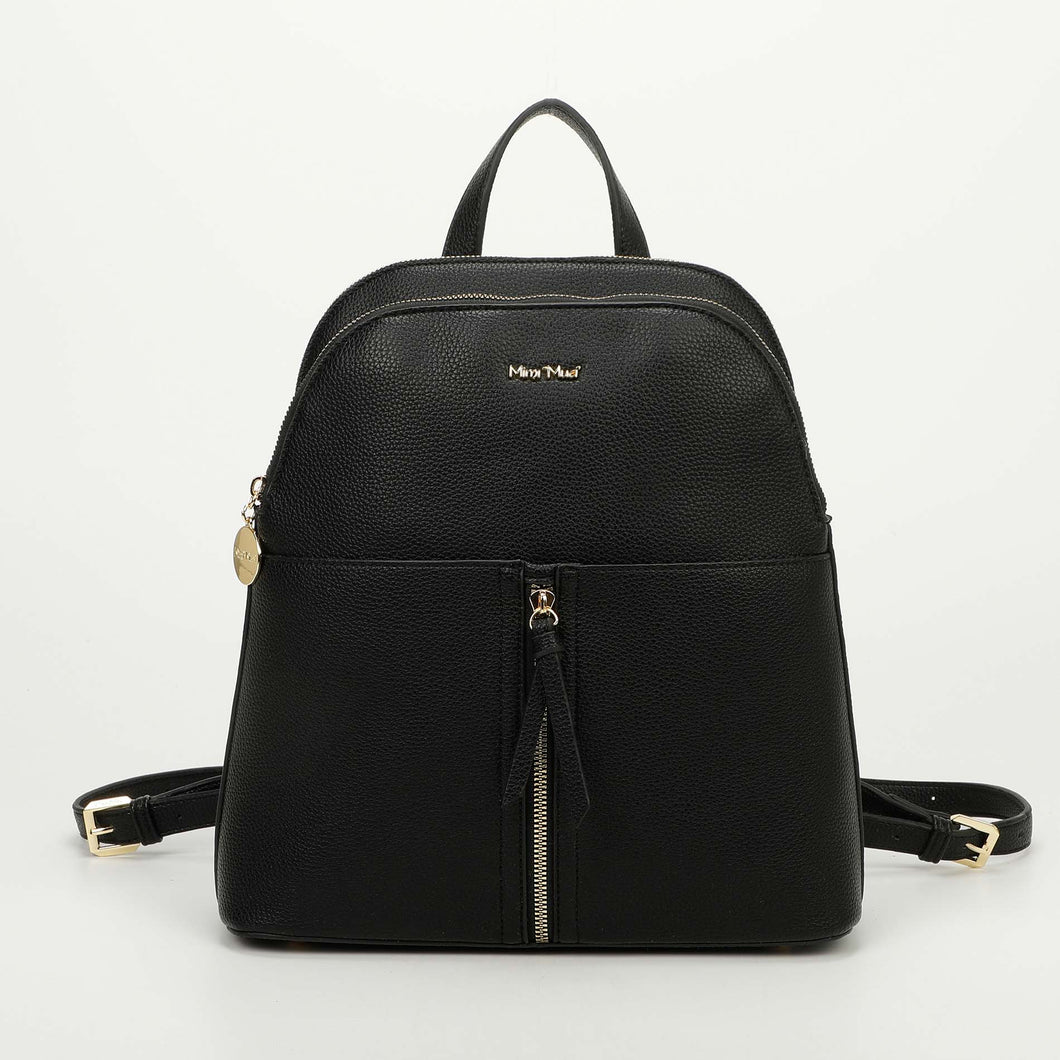 Zaino con dettaglio zip - Nero | Mimì-Muà Firenze