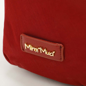 Borsa a spalla in nylon morbida - Bordeaux | Mimì-Muà Firenze