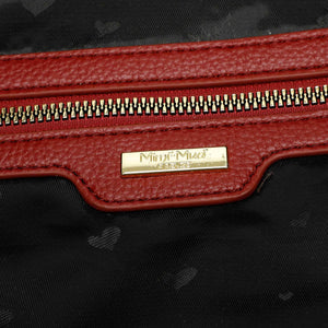 Borsa a spalla in nylon morbida - Bordeaux | Mimì-Muà Firenze