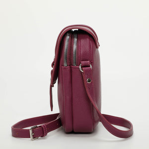 Borsa a tracolla porta cellulare con patta - Mora | Mimì-Muà Firenze