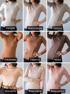 Maglioncino collo alto basic