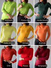 Carica l&#39;immagine nel visualizzatore di Gallery, Maglioncino collo alto basic
