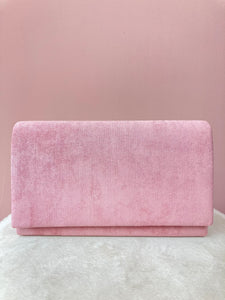 Pochette velluto - Pink